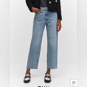 MNG Hight Waisted Cropped Jeans